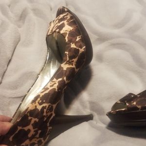 Leopard print shoes